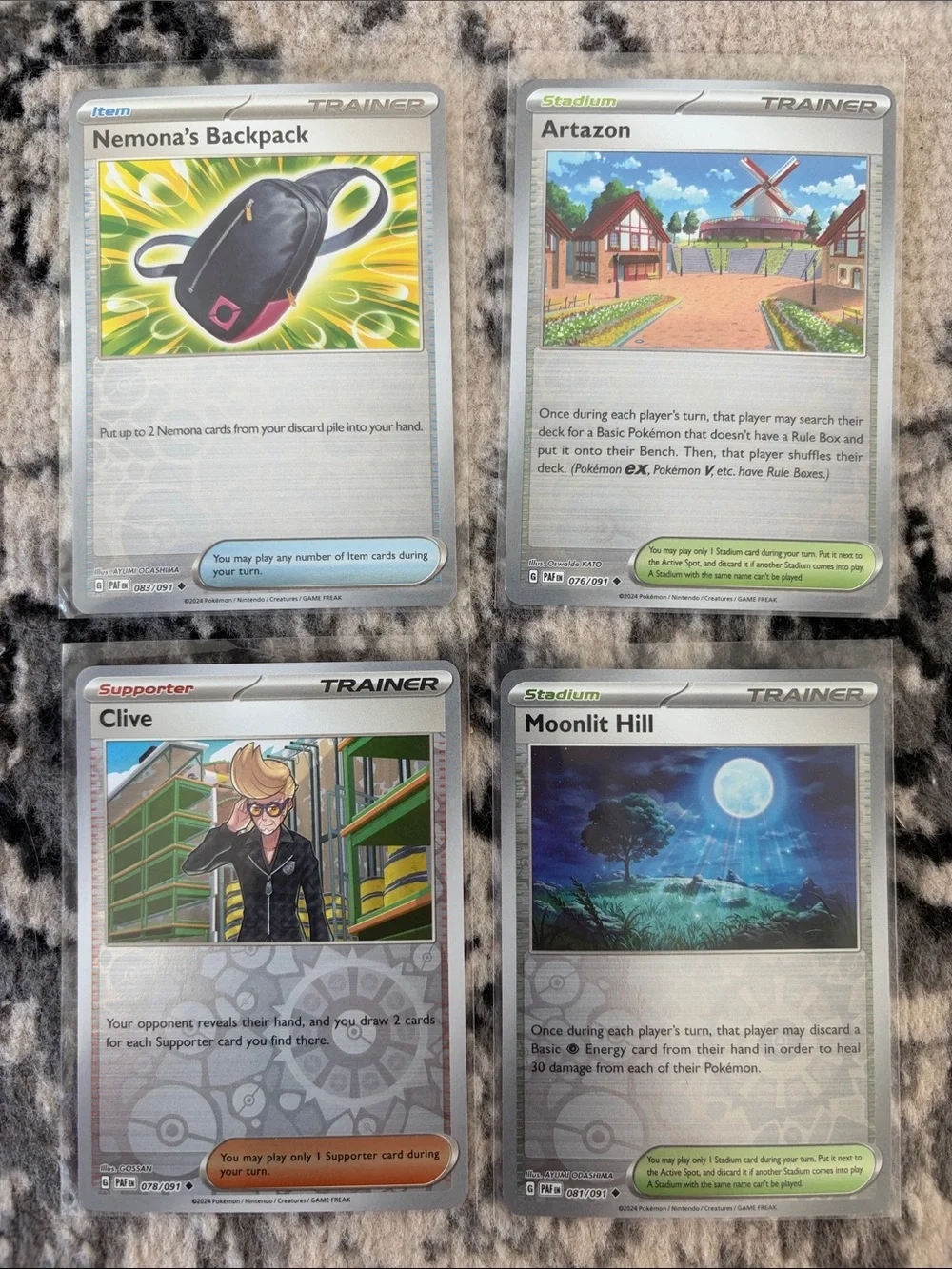 Pokémon Paldean Fates Reverse Holo Trainer Lot 14 Cards | Deck Build | ✨5/$25✨